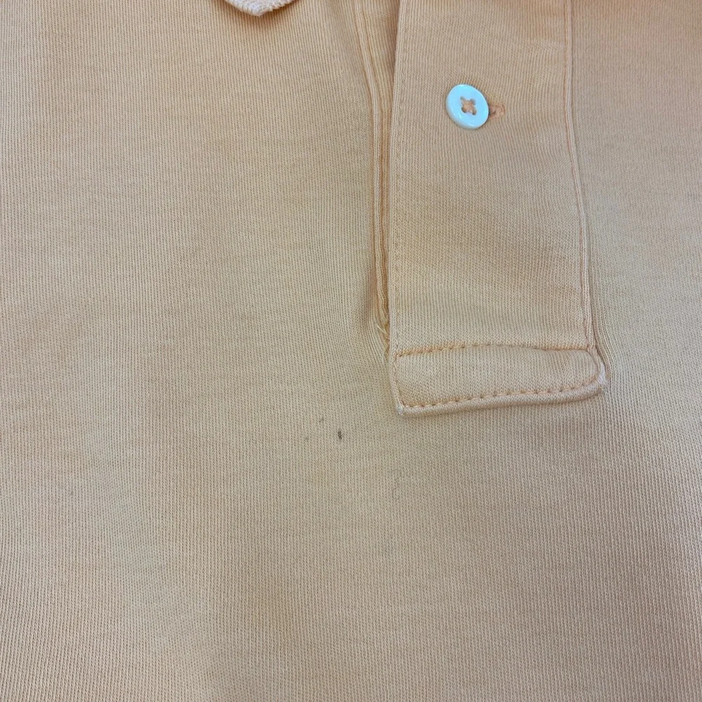 Polo Ralph Lauren Polo Shirt Mens XXL Orange Short Sleeve Cotton Pique Preppy
